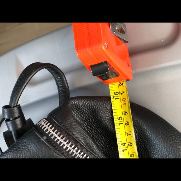 Brand new Vince Camuto black leather backpack - Picture 5 of 11